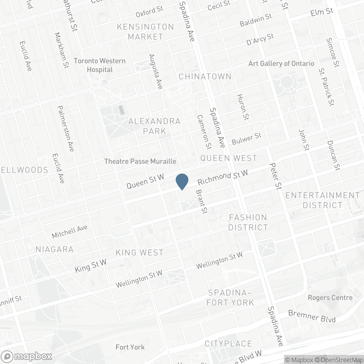 202 - 2 AUGUSTA AVENUE, Toronto, Ontario M5V 0T3